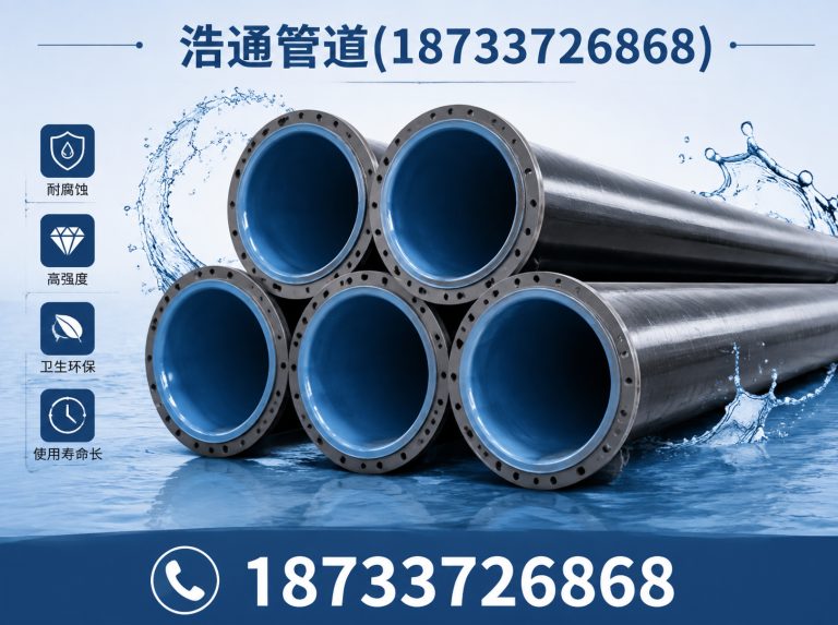 沧州渤海新区涂塑钢管展示图